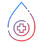 Blood drop icon 64x64
