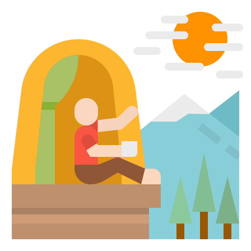 Camping icon