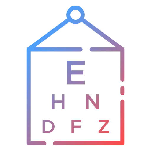 Eye test icon