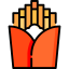 French fries icon 64x64