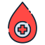 Blood drop icon 64x64
