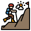 Hiking icon 64x64