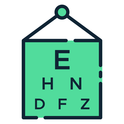 Eye test icon