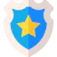 Police badge icon 64x64