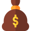 Money bag icon 64x64