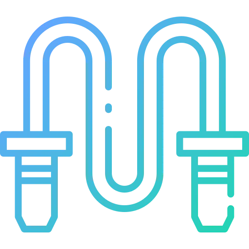 Jumping rope icon