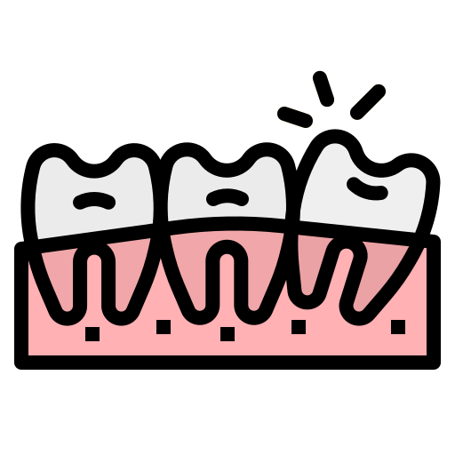 Misaligned icon