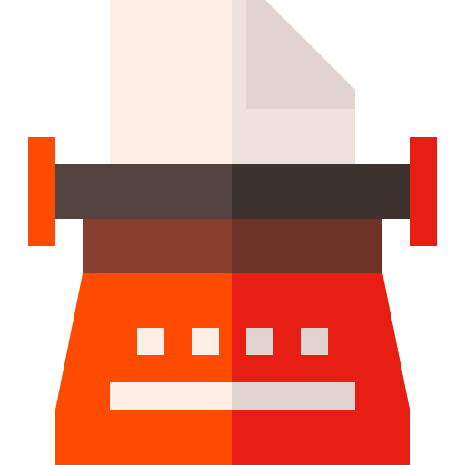 Typewriter icon