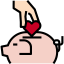 Piggy bank icon 64x64