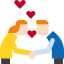 Kissing icon 64x64