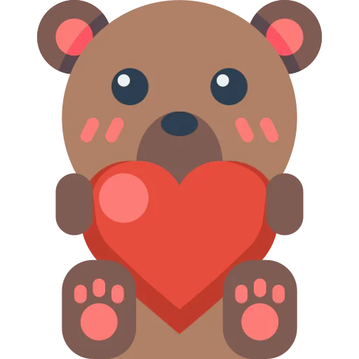 Teddy bear icon