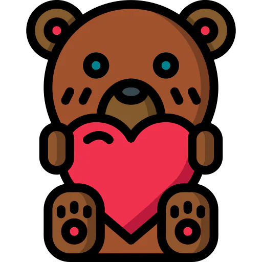 Teddy bear icon