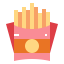 French fries icon 64x64
