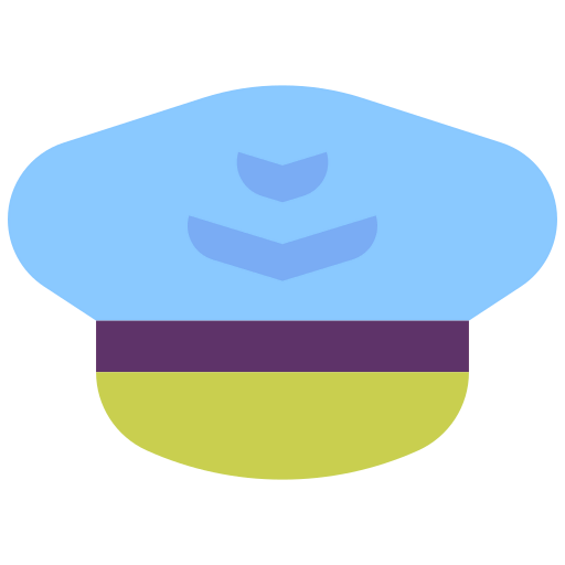 Pilot hat icon