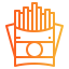 French fries icon 64x64