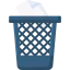 Rubbish bin icon 64x64