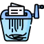 Paper shredder Symbol 64x64