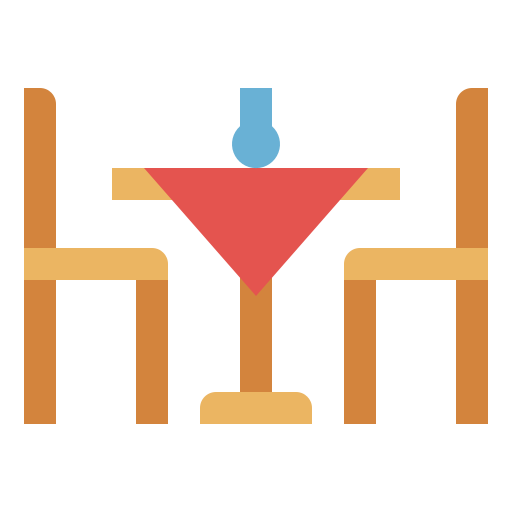 Dinner table icon
