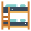 Bunk bed icon 64x64