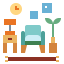 Furniture and household icon 64x64