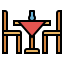 Dinner table icon 64x64