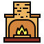 Fireplace icon 64x64
