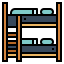 Bunk bed icon 64x64