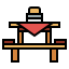 Picnic table icon 64x64