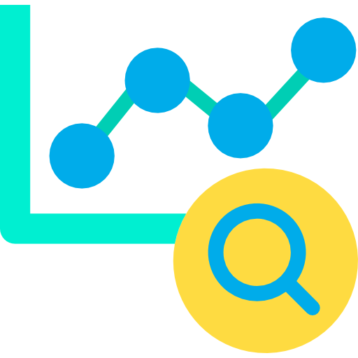 Line chart icon