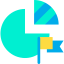 Pie chart icon 64x64