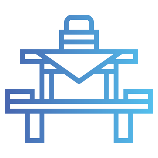 Picnic table icon
