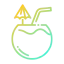 Coconut drink icon 64x64
