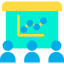 Line chart icon 64x64