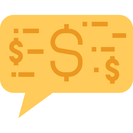 Chat bubble icon