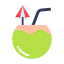 Coconut drink icon 64x64