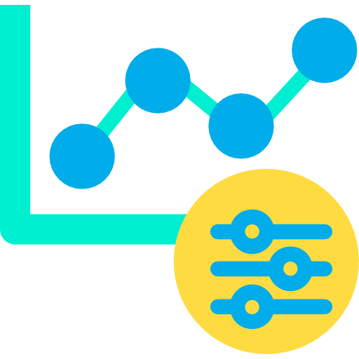 Line chart icon