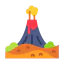 Volcano icon 64x64