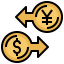 Currency exchange Ikona 64x64