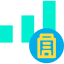Bar chart icon 64x64