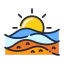 Sunset icon 64x64