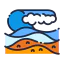 Wave icon 64x64