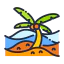 Coconut tree アイコン 64x64