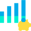 Bar chart icon 64x64