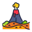 Volcano icon 64x64