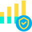 Bar chart icon 64x64