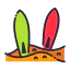 Surfboard icon 64x64
