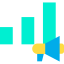 Bar chart icon 64x64