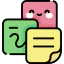 Sticky notes icon 64x64