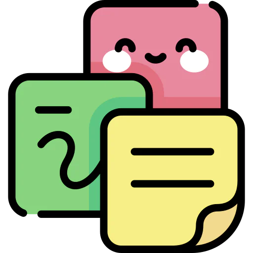 Sticky notes Symbol