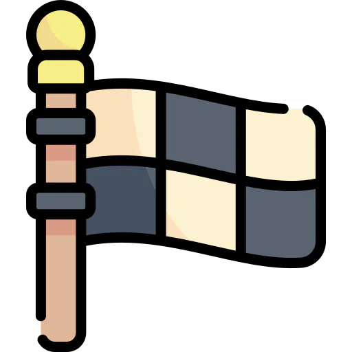 Checkered flag icon